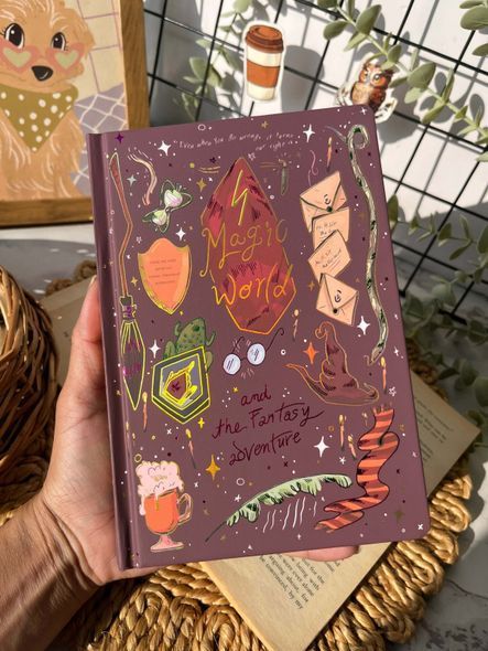 Harry Potter Блокнот A5 128 иллюстрированных страниц №2