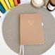 Блокнот в крапку А5 для Bullet Journal Бежевий 80 аркушів 160 г/м&sup2; (BUKE-033)