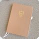 Блокнот в крапку А5 для Bullet Journal Бежевий 80 аркушів 160 г/м&sup2; (BUKE-033)