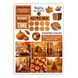 Сет стикеров MriyTaDiy Big Edition №19 Autumn inspiration 15х21 см