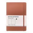 Блокнот в крапку A5 для Bullet Journal Коричневий 160 сторінок 100 г/м&sup2;