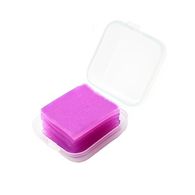Клей для алмазной мозаики в контейнере Фиолетовый 6 шт 2,5х2,5 см (YIWU-T29-01)