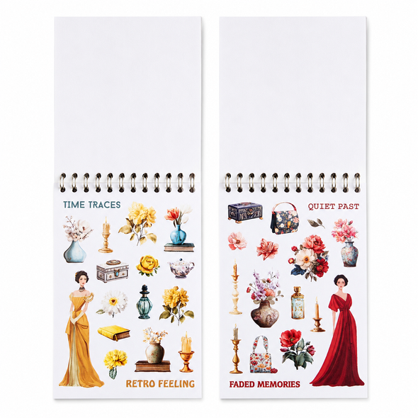Стикербук MRIYTADIY №15 Винтажный 10х15 см