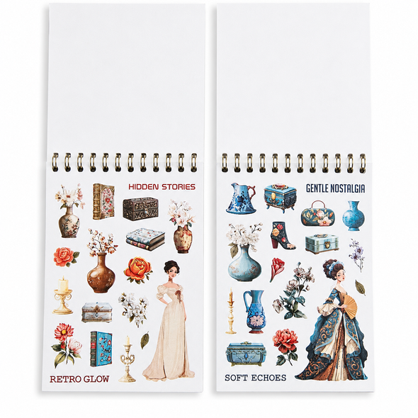 Стикербук MRIYTADIY №15 Винтажный 10х15 см