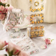 Декоративный скотч Have a good day Снежно-белые розы 6 см х 2 м (MHD-HHLM005)