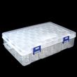 Органайзер для алмазної мозаїки 22,6х15,5х5,8 см 48 контейнерів Прозорий (B006-48-1)