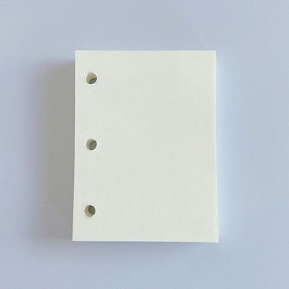 Бумага для записей белая с перфорацией 80 листов 6х8 см