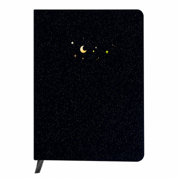 Блокнот у крапку A5 для Bullet Journal Чорний 160 г/м&sup2;
