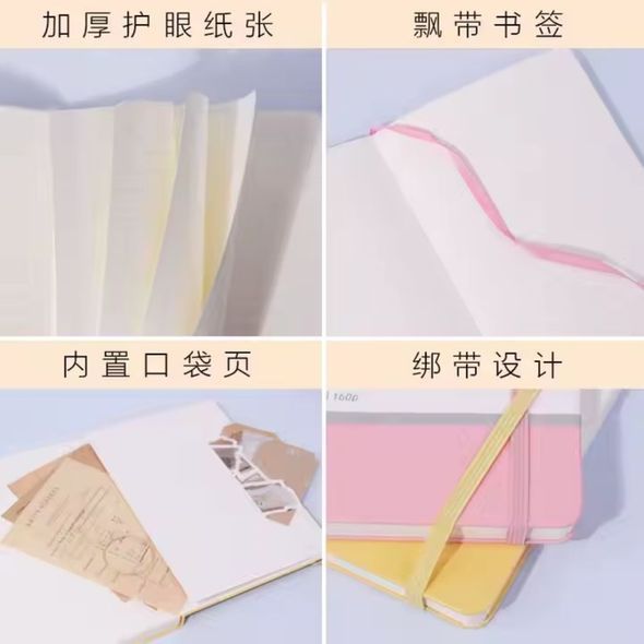 Блокнот в крапку A5 для Bullet Journal Сірий 160 сторінок 100 г/м&sup2;