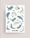 Cтикеры для ежедневника Malvina Stickers Киты 10х15 см