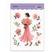 Сет стикерів BuJoBox Peonies smell 10х15 см