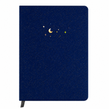Блокнот в точку A5 для Bullet Journal Темно синий 160 г/м&sup2;
