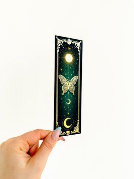 Односторонняя закладка для книг BuJoBox Золото 5х16 см
