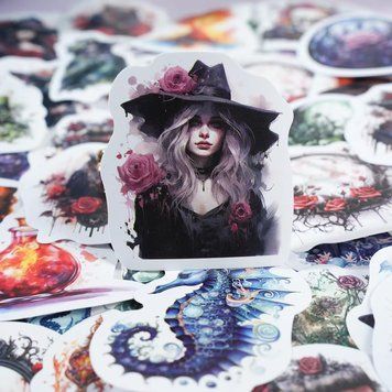 Набор стикеров Etori Life halloween 30 шт (ENE240131)