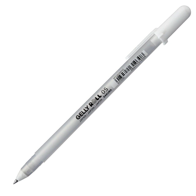 Канцтовары ручки Sakura Gelly Roll 05 білі